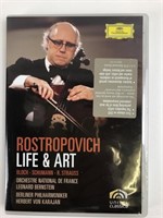 Rostropovich "Life & Art" Classical Music DVD