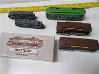 'N' Scale Engines and Trolleys