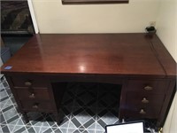 Wooden Desk 34 1/2” x 59 1/2”