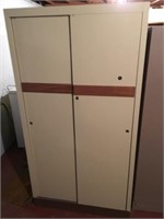 Metal Wardrobe 36”w