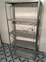 Metal shelving 36”w x 72”t