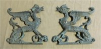 Bronze Dragon Ornaments.