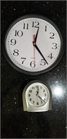 (2) Clocks, Includes Bernhard products Quartz