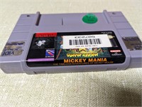 Mickey Mania Super Nintendo Game