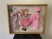 Framed Barbies - Incredible Collector's Piece