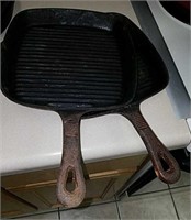 Cast iron Square pans