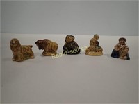 A Grouping of Wade Whimsie Figurines