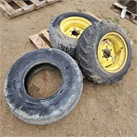 (3) Farm Tires