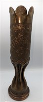 75mm Artillery Shell Trench Art German Motiff