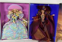 (2) NIB Barbies Enchanted Seasons Collection