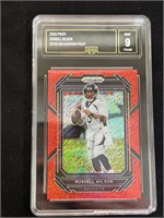 2022 Prizm Russell Wilson Red Shimmer /35  GMA 9
