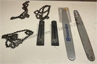 Splitting Wedges, Chain Saw Bars, & Chains