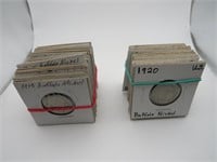 35 Buffalo Nickels 1919-1929D (No Restored Date)