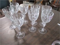309-WATERFORD MARQUIS STEM GLASSES