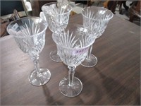 307-WATERFORD MARQUIS STEM GLASSES