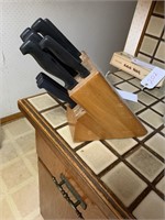 Knives with holder