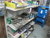 LOT, TRUCK PARTS & SUPPLIES ON THIS SHELVING UNIT