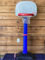 Adjustable little trikes basketball goal