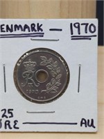 1970 Denmark coin