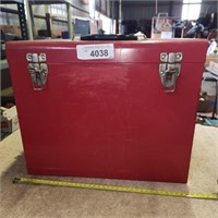 Metal Box w/ 4 Milwaukee 12V Chargers