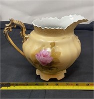 Lefton hand painted pitcher
