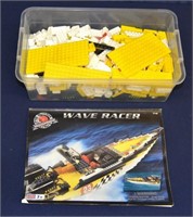 Complete Mega Bloks Set Wave Racer