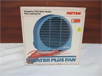 Patton 1000 Watt Heater & Cooling Fan