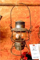 Pennsylvania Railroad Lantern Made By Adams and