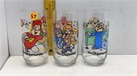 3-1985 ALVIN & SIMON & THE CHIPETTES GLASSES