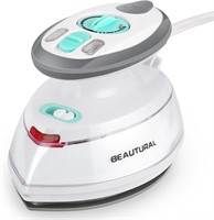 BEAUTURAL Mini Travel Steam Iron for Clothes with