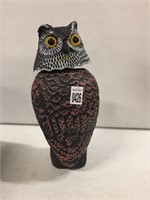 OHUHU ROTATING HEAD HORNED OWL