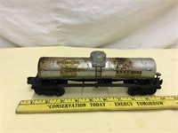 LIONEL Toy Train Railroad SUNOCO GASOLINE Tank Car