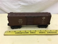 LIONEL Toy Train Railroad ERIE Box Car