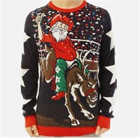 Size 2XL - Ugly Christmas Party Sweater Unisex Men