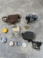 Vintage Retina 35 mm Film camera and accessories
