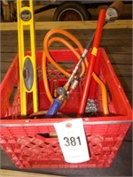 Poly Crate w/Propane Burner & Hose, Stanley