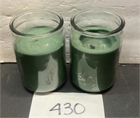 (2) green candles