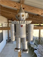 Tin man, made with cans