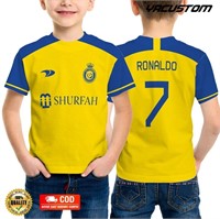 Ronaldo Jersey with Shorts & Knee Pads