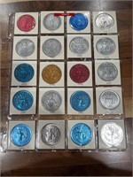 Mardi Gras Collectors Tokens