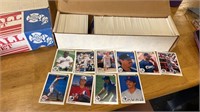 R. Box of baseball cards May or may not be