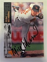 Mike Mussina Signed Card with COA