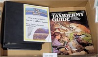 FLAT OF 3 TAXIDERMY GUIDES