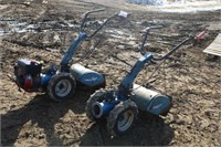 (2) BCS Rear Tine Tillers, For Parts or Repair