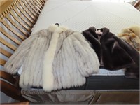 3 Women's Fur Style Coats