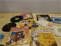 Children's music record lot.