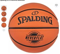 $45 Spalding NeverFlat Basketbal 29.5 brown 76919T