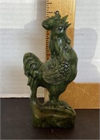 Carved rooster