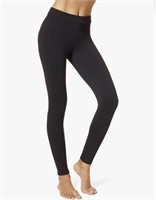 Size XL Hue cotton leggings - black
