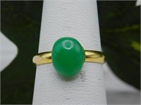 AVENTURINE RING ROCK STONE LAPIDARY SPECIMEN